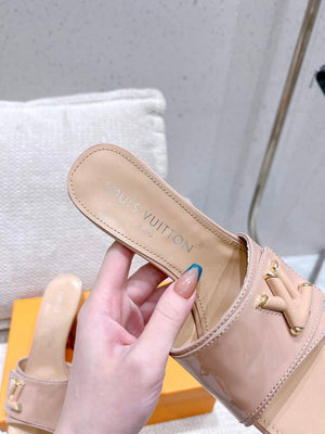 LV 1AB1JL Louis Vuitton Women's Shake Mules heel 9.5cm L68256 - 35 - View 7