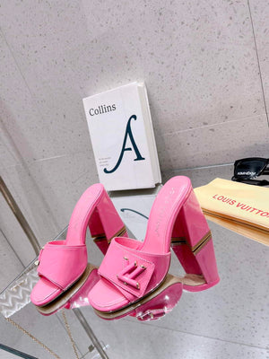 LV 1AB1JL Louis Vuitton Women's Shake Mules heel 9.5cm L68257 - 35 - View 2