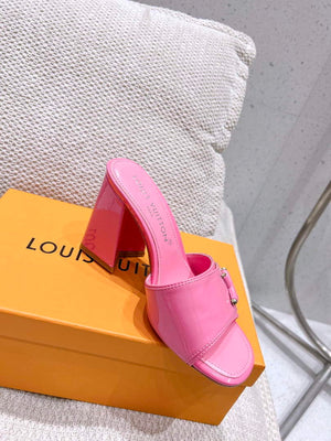 LV 1AB1JL Louis Vuitton Women's Shake Mules heel 9.5cm L68257 - 35 - View 7