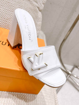 LV 1AB1JL Louis Vuitton Women's Shake Mules heel 9.5cm L68258 - 35 - View 5