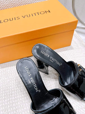 LV 1AB1JL Louis Vuitton Women's Shake Mules heel 9.5cm L68259 - 35 - View 7