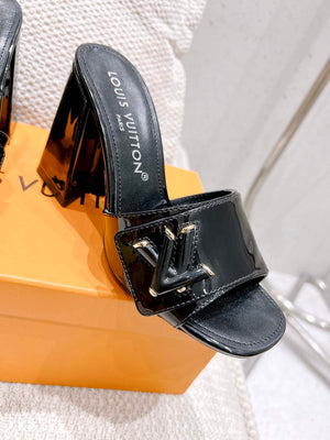 LV 1AB1JL Louis Vuitton Women's Shake Mules heel 9.5cm L68259 - 35 - View 8