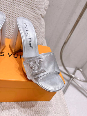 LV 1AB1JL Louis Vuitton Women's Shake Mules heel 9.5cm L68253 - 35 - View 6