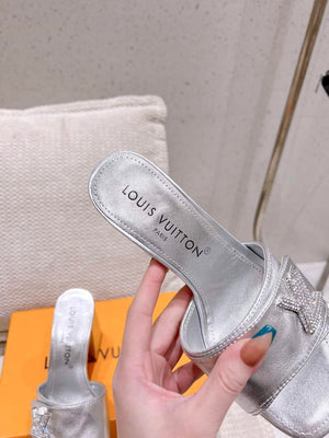 LV 1AB1JL Louis Vuitton Women's Shake Mules heel 9.5cm L68253 - 35 - View 8