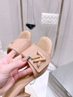 LV 1AB2OR Louis Vuitton Women's Shake Mules heel 5.5cm L68264 - 35 - View 7