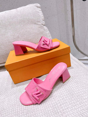 LV 1AB2OR Louis Vuitton Women's Shake Mules heel 5.5cm L68265 - 35 - View 4