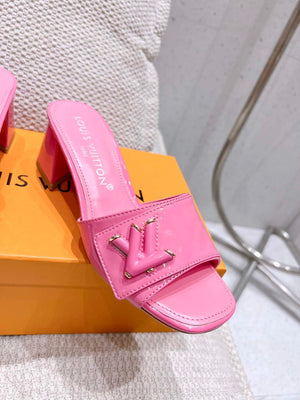 LV 1AB2OR Louis Vuitton Women's Shake Mules heel 5.5cm L68265 - 35 - View 7