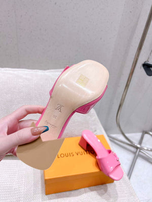 LV 1AB2OR Louis Vuitton Women's Shake Mules heel 5.5cm L68265 - 35 - View 9