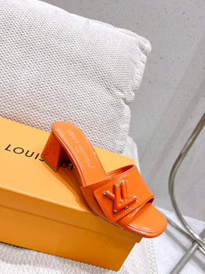 LV 1AB2OR Louis Vuitton Women's Shake Mules heel 5.5cm L68267 - 35 - View 6