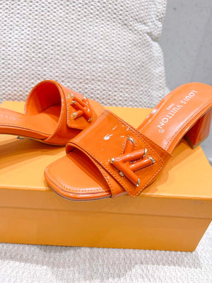 LV 1AB2OR Louis Vuitton Women's Shake Mules heel 5.5cm L68267 - 35 - View 7