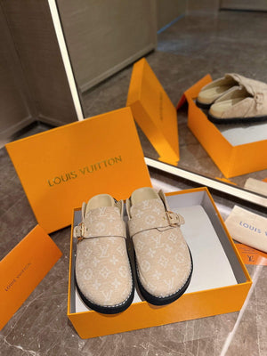 LV 1AB3PU Louis Vuitton LV Cosy Flat Comfort Clogs L99024 - 35 - View 1