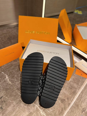 LV 1AB3PU Louis Vuitton LV Cosy Flat Comfort Clogs L99026 - 35 - View 9