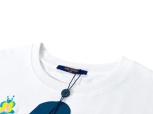 LV 1AB4UM Louis Vuitton Print Cotton Jersey Men Women's T-shirt L56228 - XS - View 6