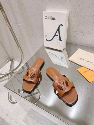 LV 1ABP20 Louis Vuitton LV Isola Flat Mules L66398 - US 4=Euro 35 - View 2