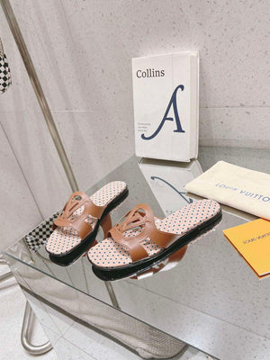 LV 1ABP20 Louis Vuitton LV Isola Flat Mules L66399 - US 4=Euro 35 - View 3
