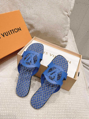 LV 1ABP20 Louis Vuitton LV Isola Flat Mules L66400 - US 4=Euro 35 - View 5
