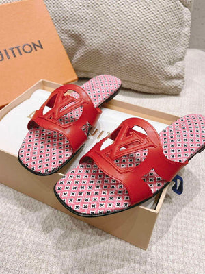 LV 1ABP20 Louis Vuitton LV Isola Flat Mules L66401 - US 4=Euro 35 - View 5