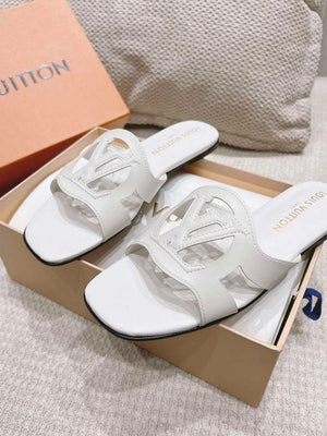 LV 1ABP20 Louis Vuitton LV Isola Flat Mules L66405 - US 4=Euro 35 - View 4