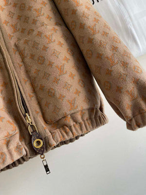 LV 1ABTBO Louis Vuitton Reversible 3D Monogram Jacquard Jacket L35820 - S - View 8