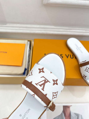 LV 1ABV0K Louis Vuitton Lock It Flat Mule L66281 - 35 - View 6