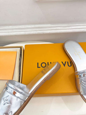 LV 1ABV0K Louis Vuitton Lock It Flat Mule L66283 - 35 - View 8