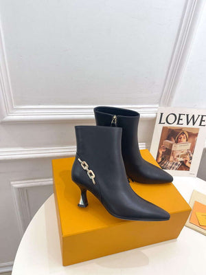 LV 1ACAKQ Louis Vuitton Women's Shoes Sparkle Ankle Boots L75201 - 35 - View 1