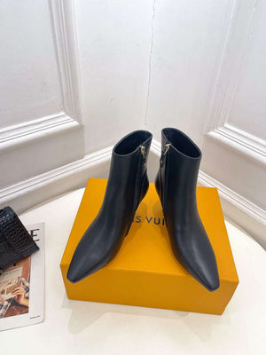 LV 1ACAKQ Louis Vuitton Women's Shoes Sparkle Ankle Boots L75201 - 35 - View 4