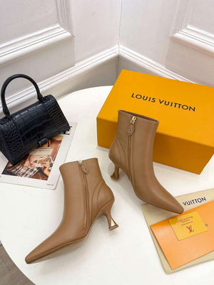 LV 1ACAKQ Louis Vuitton Women's Shoes Sparkle Ankle Boots L75202 - 35 - View 3