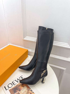 LV 1ACAKQ Louis Vuitton Women's Shoes Sparkle High Boots L75206 - 35 - View 4