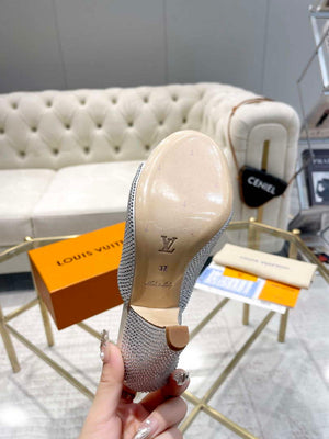 LV 1ACJ3S Louis Vuitton Women's Shoes Super Mule L75225 - 35 - View 9
