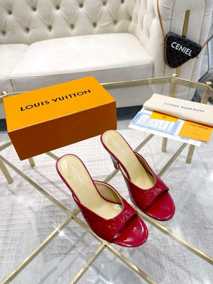 LV 1ACJ4M Louis Vuitton Women's Shoes Super Mule L75219 - 35 - View 3