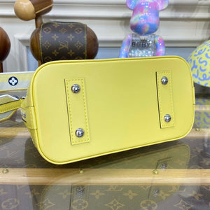 LV M22213 Louis Vuitton Alma BB Epi Handbag Yellow - Default Title - View 4