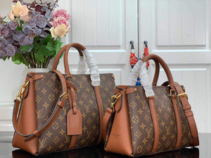 LV M44898 Louis Vuitton Soufflot BB Bag M44817 Monogram Canvas Brown - luxibagsmall