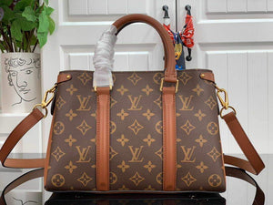 LV M44898 Louis Vuitton Soufflot BB Bag M44817 Monogram Canvas Brown - luxibagsmall