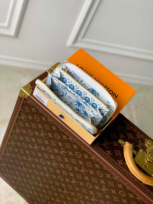 LV M83624 Louis Vuitton LV By The Pool Zippy Wallet Blue - Default Title - View 9