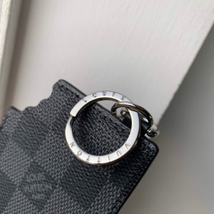 LV M01478 Louis Vuitton LV Chocolate Bar Figurine Key Holder and Bag Charm Black grid - Default Title - View 5