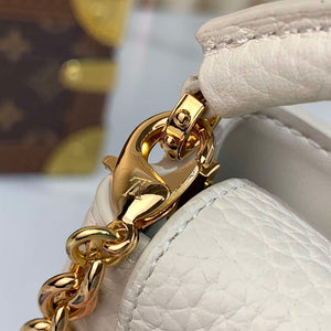 LV M02132 Louis Vuitton Capucines Micro Bag White - Default Title - View 7