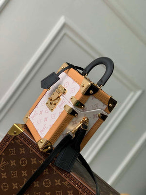 LV M10079 Louis Vuitton Camera Box Handbag White - Default Title - View 1