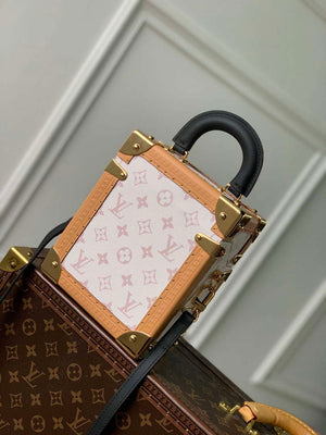 LV M10079 Louis Vuitton Camera Box Handbag White - Default Title - View 2