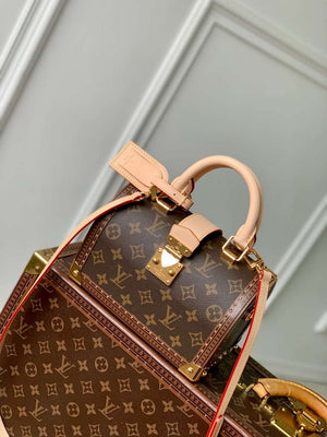 LV M11154 Louis Vuitton Speedy Trunk 20 Monogram Bag - Default Title - View 1