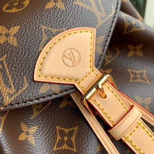 LV M11199 Louis Vuitton Montsouris Mini Backpack Monogram Coated canvas - Default Title - View 5