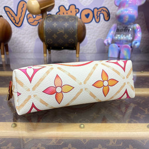 LV M11239 Louis Vuitton Pochette Cosm¨¦tique PM Bag Coral - Default Title - View 4