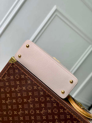 LV M11341 Louis Vuitton Capucines MM Handbag Galet Gray - Default Title - View 4