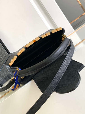 LV M11342 Louis Vuitton Capucines Mini Bag Black - Default Title - View 8