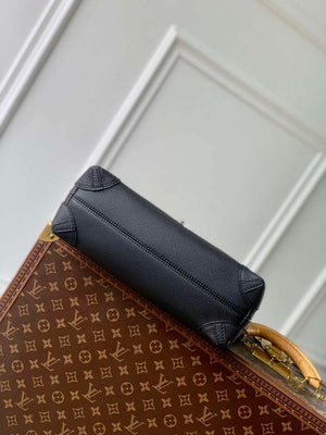 LV M11607 Louis Vuitton Steamer Crossbody Messenger Bag Black - Default Title - View 4