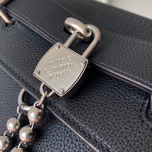LV M11607 Louis Vuitton Steamer Crossbody Messenger Bag Black - Default Title - View 5