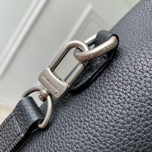 LV M11637 Louis Vuitton Steamer 15 Compact City Bag Black - Default Title - View 7