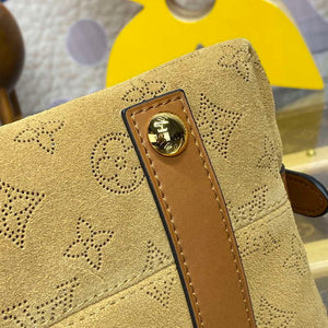LV M11843 Louis Vuitton CarryAll PM Suede leather Bag Beige - Default Title - View 13