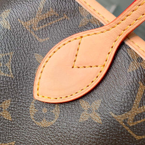 LV M11947 Louis Vuitton Reversible Neverfull Inside Out MM Handbag Yellow - Default Title - View 7
