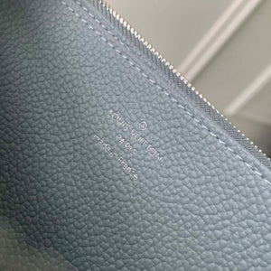 LV M11969 Louis Vuitton Zippy Wallet Light Blue Monogram Unplant - Default Title - View 8